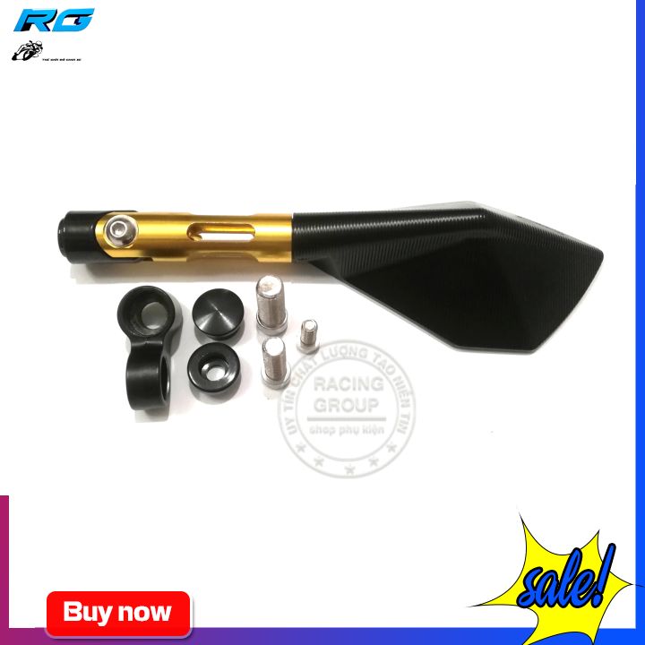[HCM]Gương Chiếu Hậu Rizoma 5 Cạnh L2 - Màu Gold(1 Cặp)