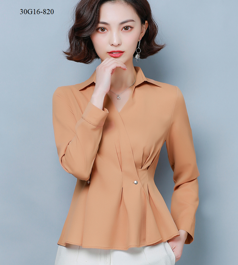 ÁO SƠ MI PEPLUM THANH LỊCH