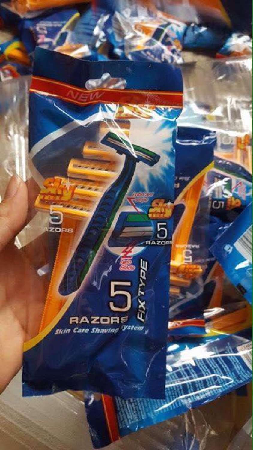 Set 10 cái dao cạo râu Zazors (5 cái/ Bịch)