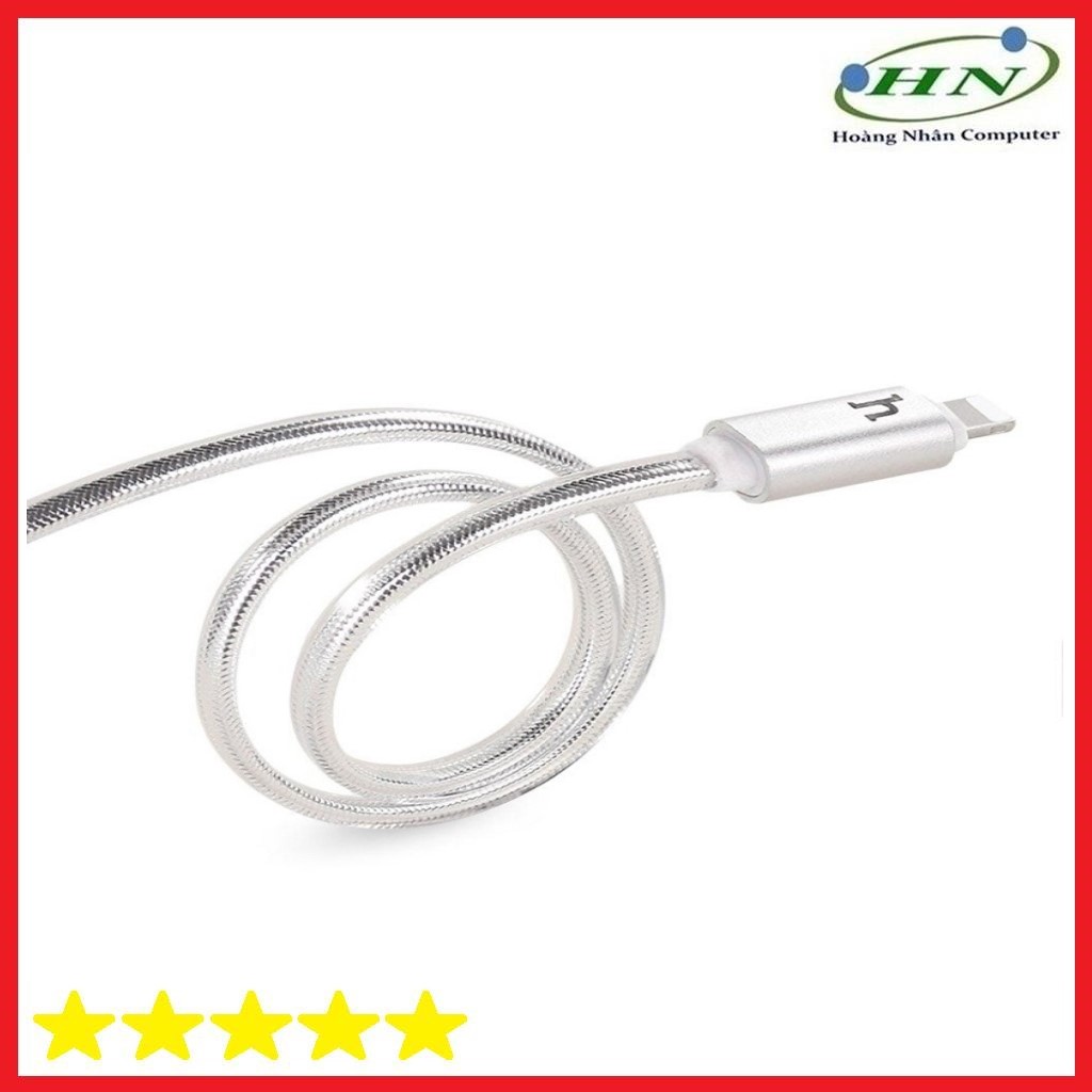 Cáp sạc iphone tự ngắt Hoco UPL12 có đèn led báo hiệu