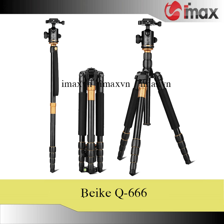 Chân máy ảnh Tripod/ Monopod Beike Q-666
