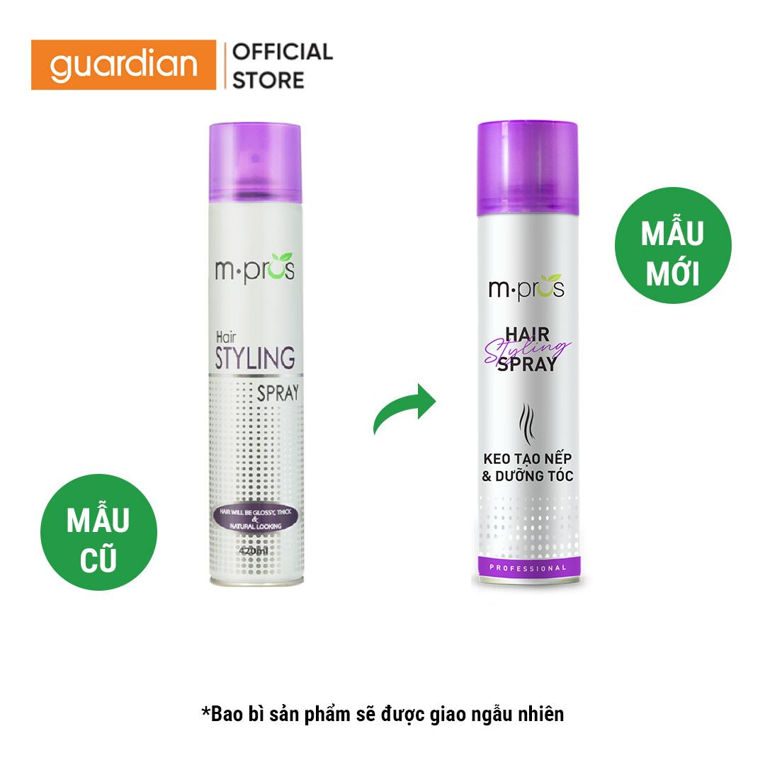 Keo Tạo Nếp & Dưỡng Mềm Tóc M.Pros 420ml