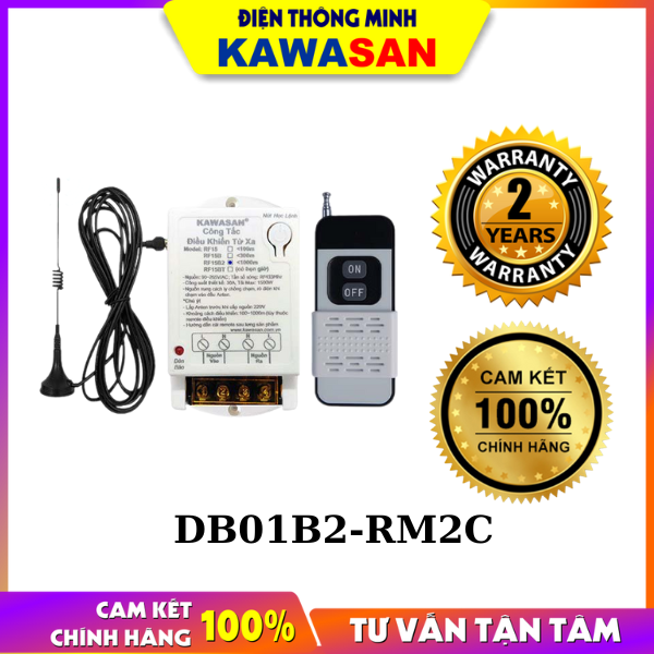 CÔNG TẮC ĐIỀU KHIỂN TỪ XA DB01B2-RM2C