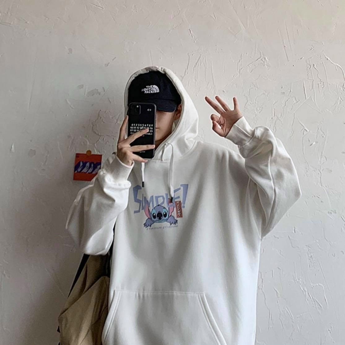 [Yoloboutique] HOODIE STITCH
