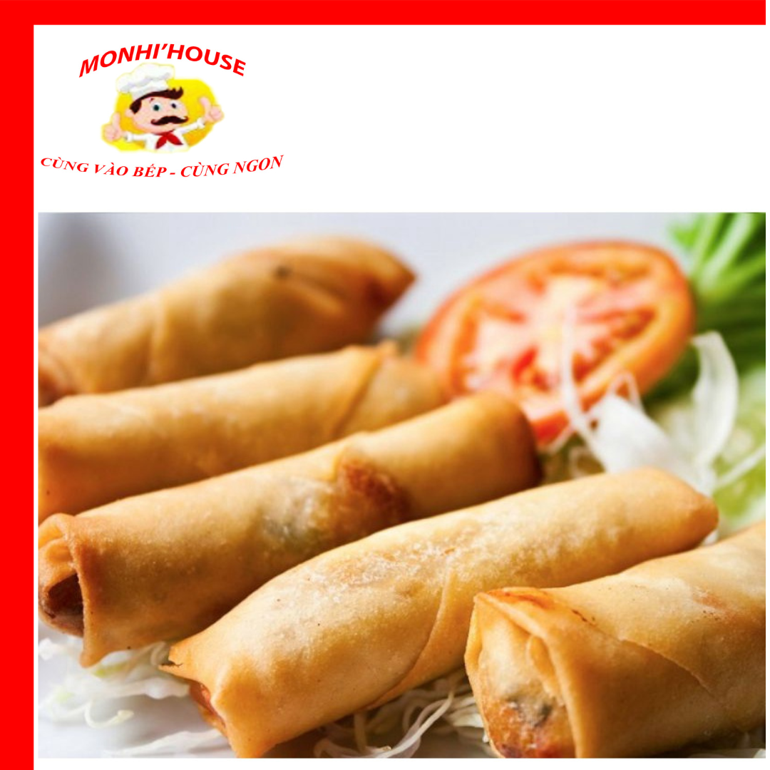 Gói 400g chả giò Xốp nhân thịt