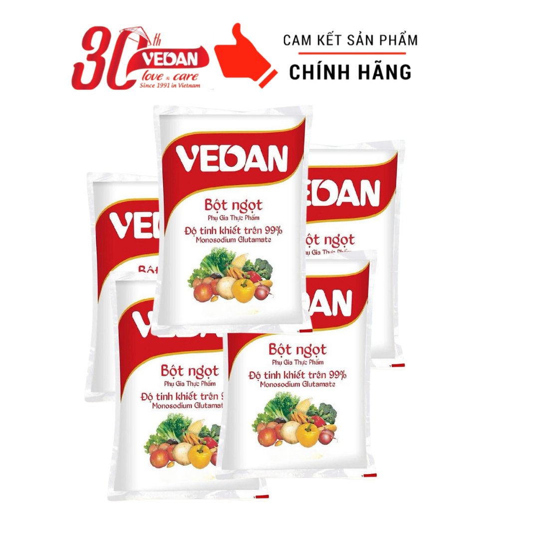 Combo 5 Gói Bột Ngọt VEDAN 454g - Size LM