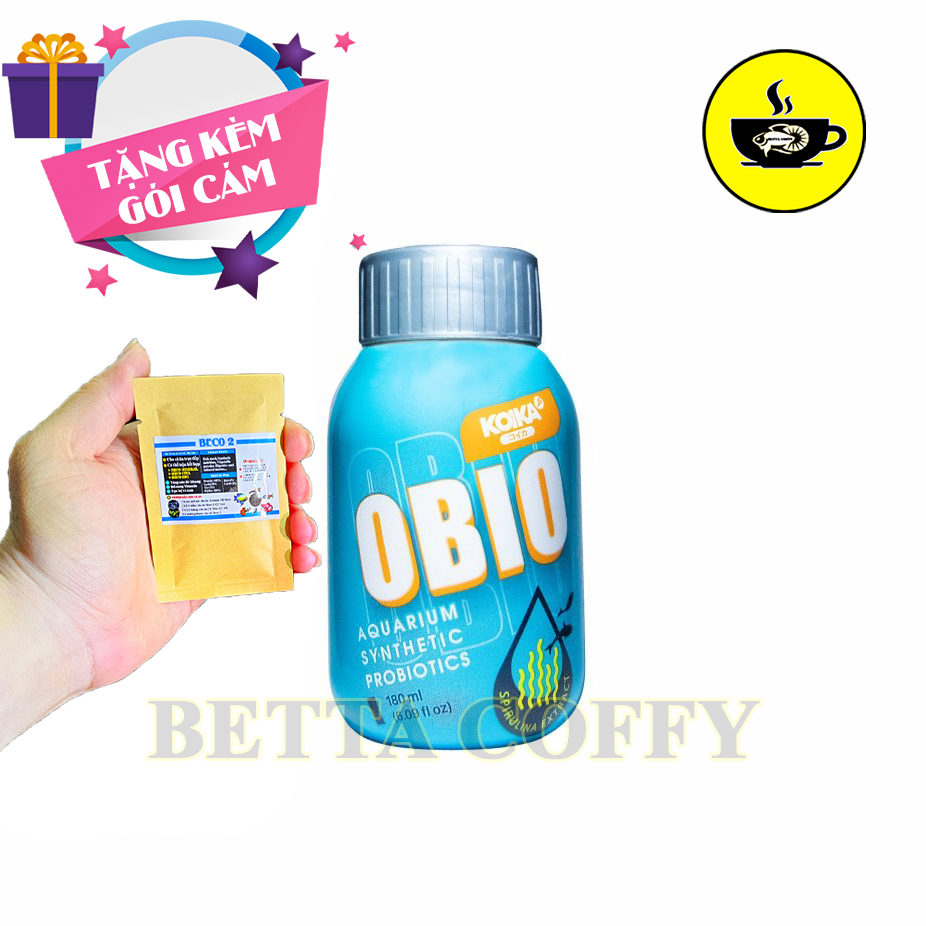 Men vi sinh KOIKA OBIO - Giúp làm trong nước, khử độc, khử tanh, tăng tốc tiêu hoá