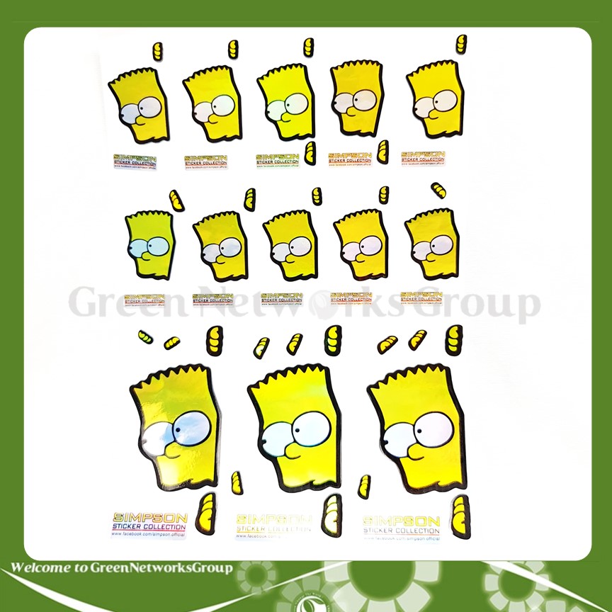 [HCM]Tem dán decal trang trí xe Greennetworks