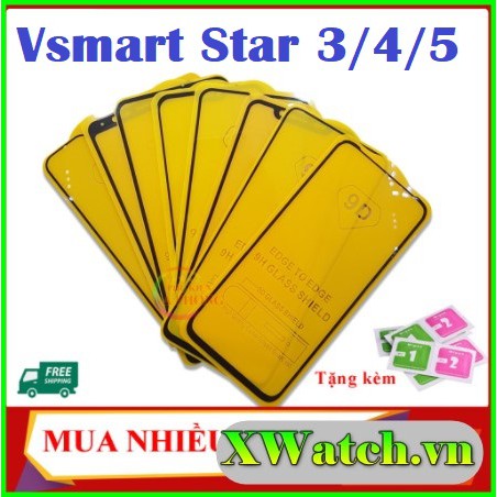 Vsmart star 5/4/3 - kính cường lực vsmart star 5 star 3 star 4 star full màn hình