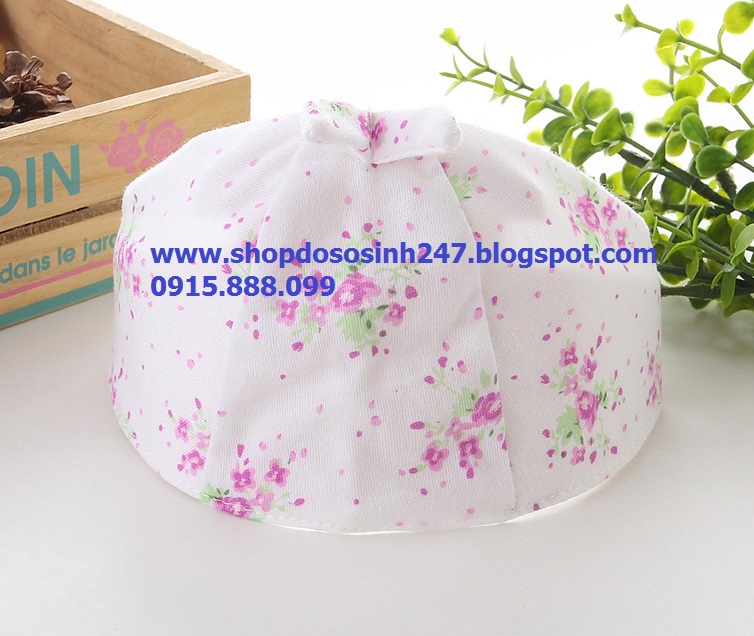 [Hoàn tiền 6%]MŨ CHE THÓP CHO BÉ SƠ SINH ĐẾN 6 THÁNG