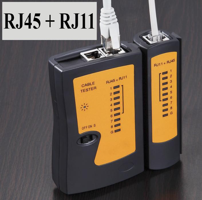 Hộp test cáp mạng rj45, rj11 loại tốt