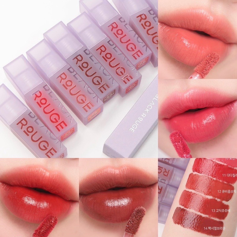 Son Kem Black Rouge Double Layer Over Velvet Ver.2