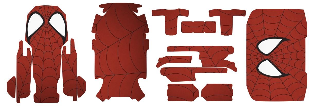 Skin Decal Dán Flycam Dji Mavic Mini 2 Nhền Nhện - Full Body Version Spider Man