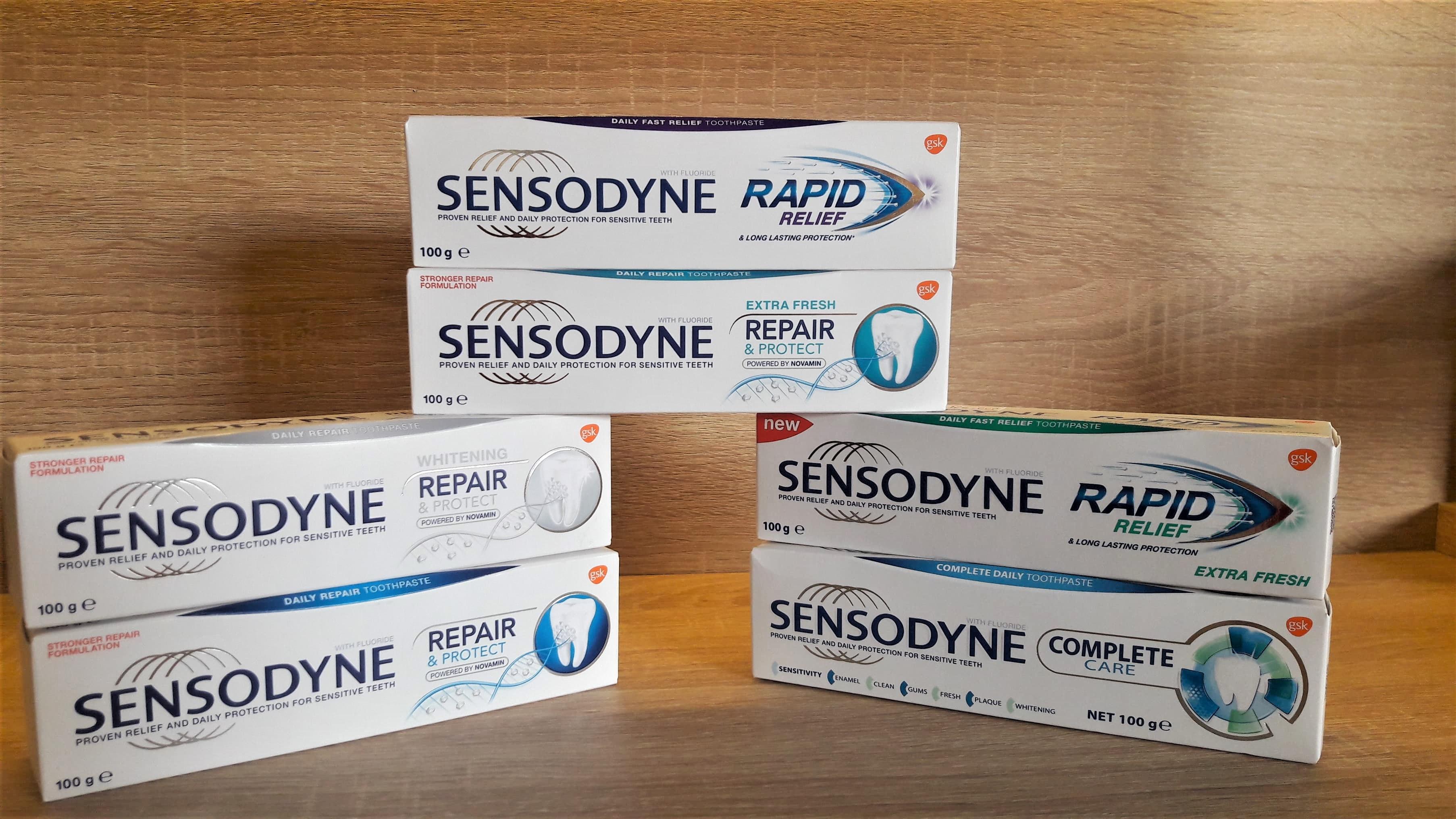 Kem đánh răng Sensodyne Rapid Relief 100g của Úc