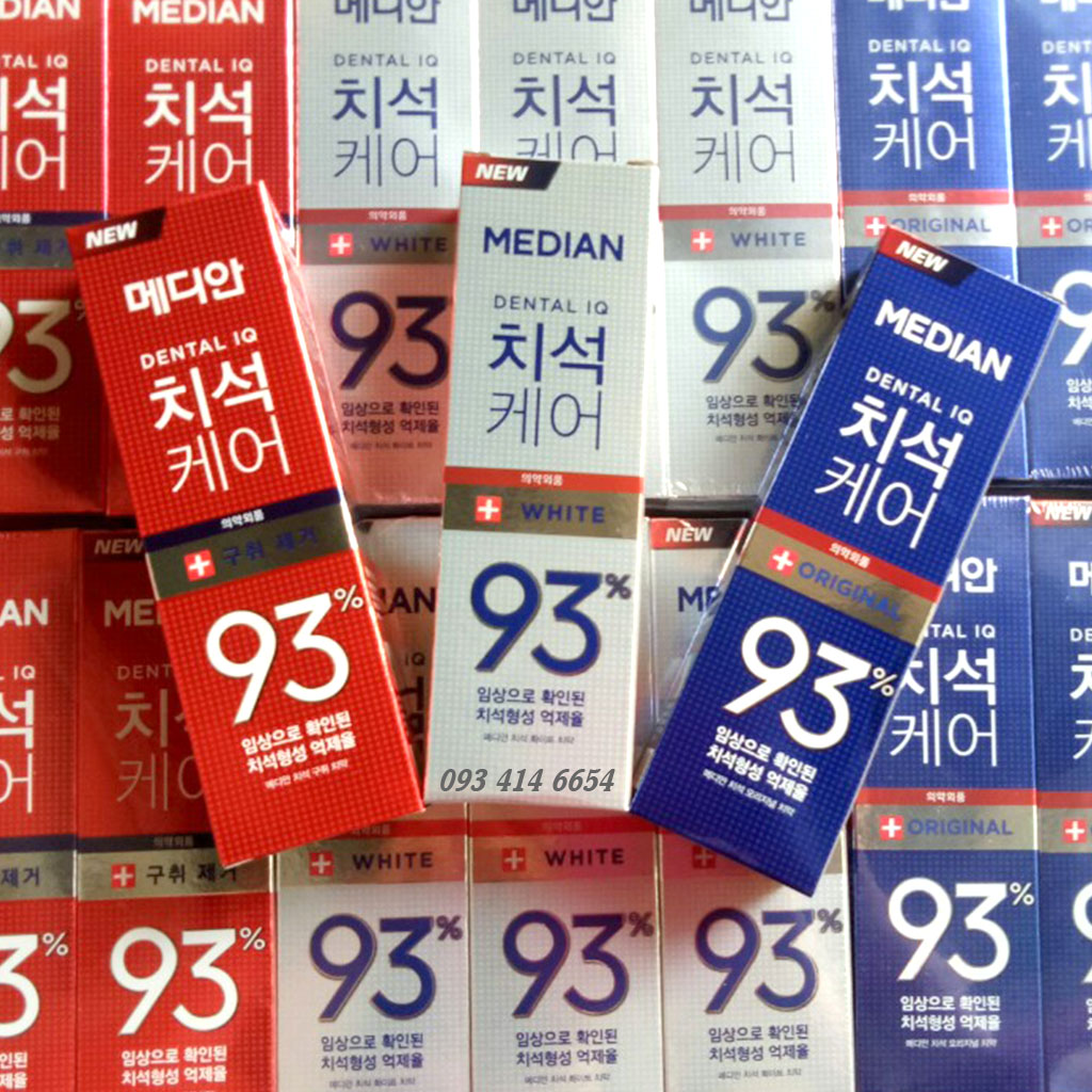 Kem Đánh Trắng Răng Demian 93% Tooth-Paste 120gr MÀU TRẮNG