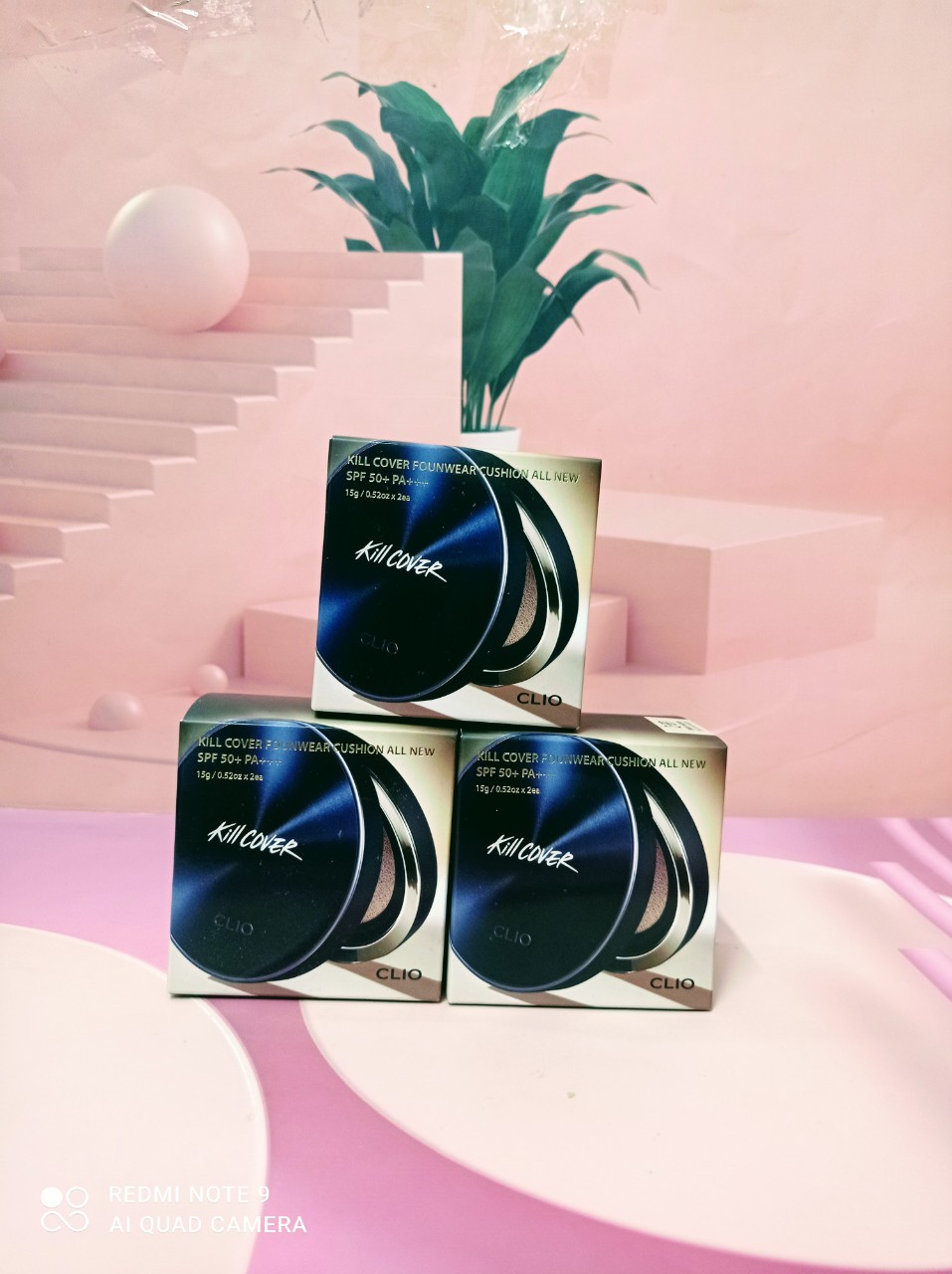 Phấn nước clio kill cover foundwear cushion xp 2 lõi spf 50+pa+++