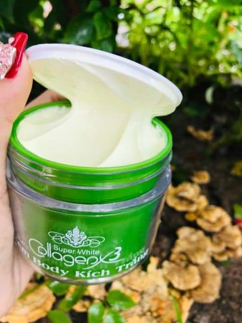 (Chính Hãng) body kích trắng collagen x3 Giáng Kiều 200gr