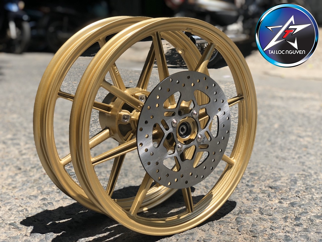 MÂM 8 CÂY X1R GẮN EXCITER 150 LUÔN ĐĨA