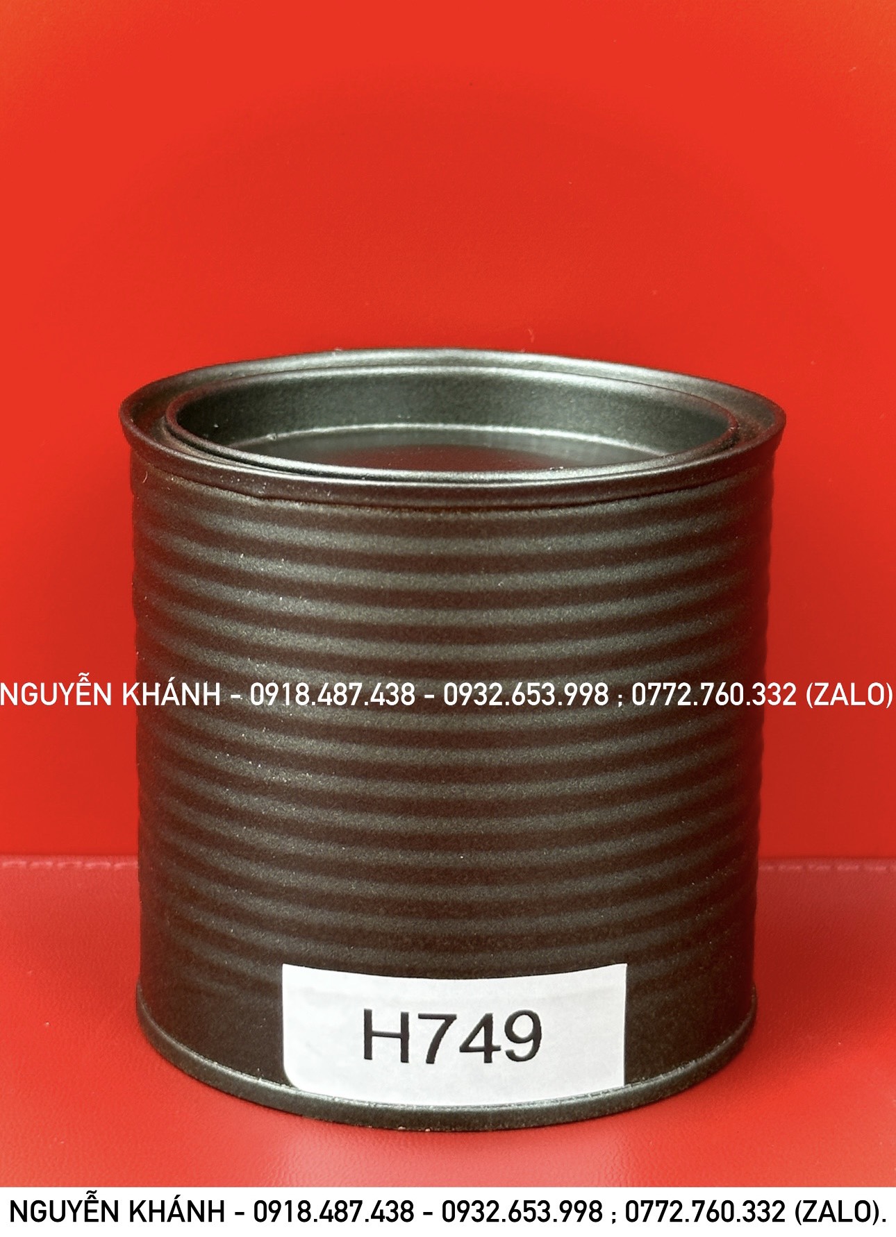 H749-sơn xịt samurai màu xám mờ (matte grey)