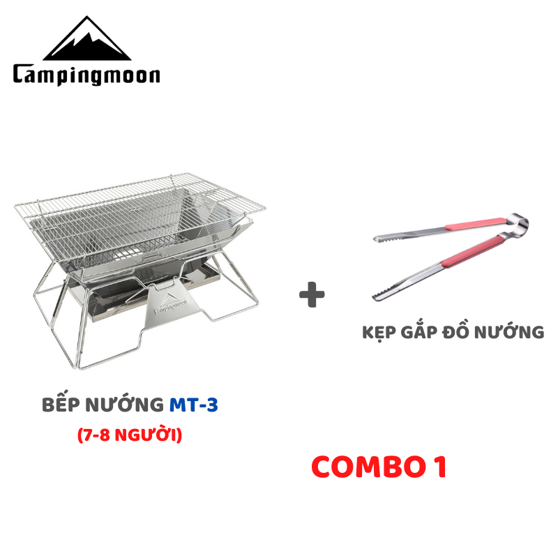 BẾP NƯỚNG DÃ NGOẠI CAMPINGMOON MT-3 ( 7-8 NGƯỜI )