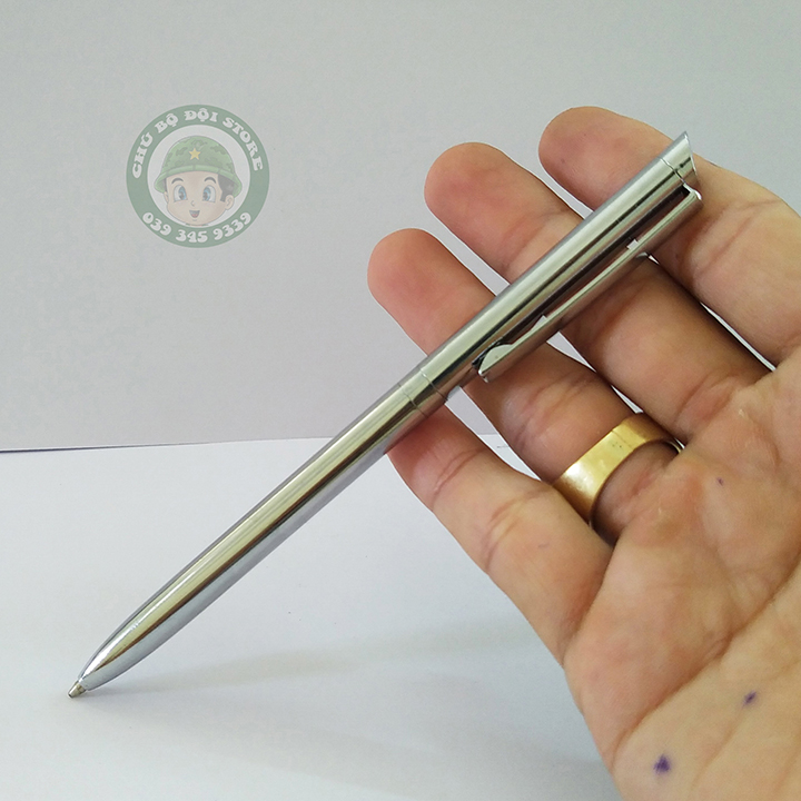 Bút bi vỏ kim loại cao cấp (hỗ trợ khắc tên theo yêu cầu) - bảo hành trọn đời không gỉ sét, quà tặng lưu niệm