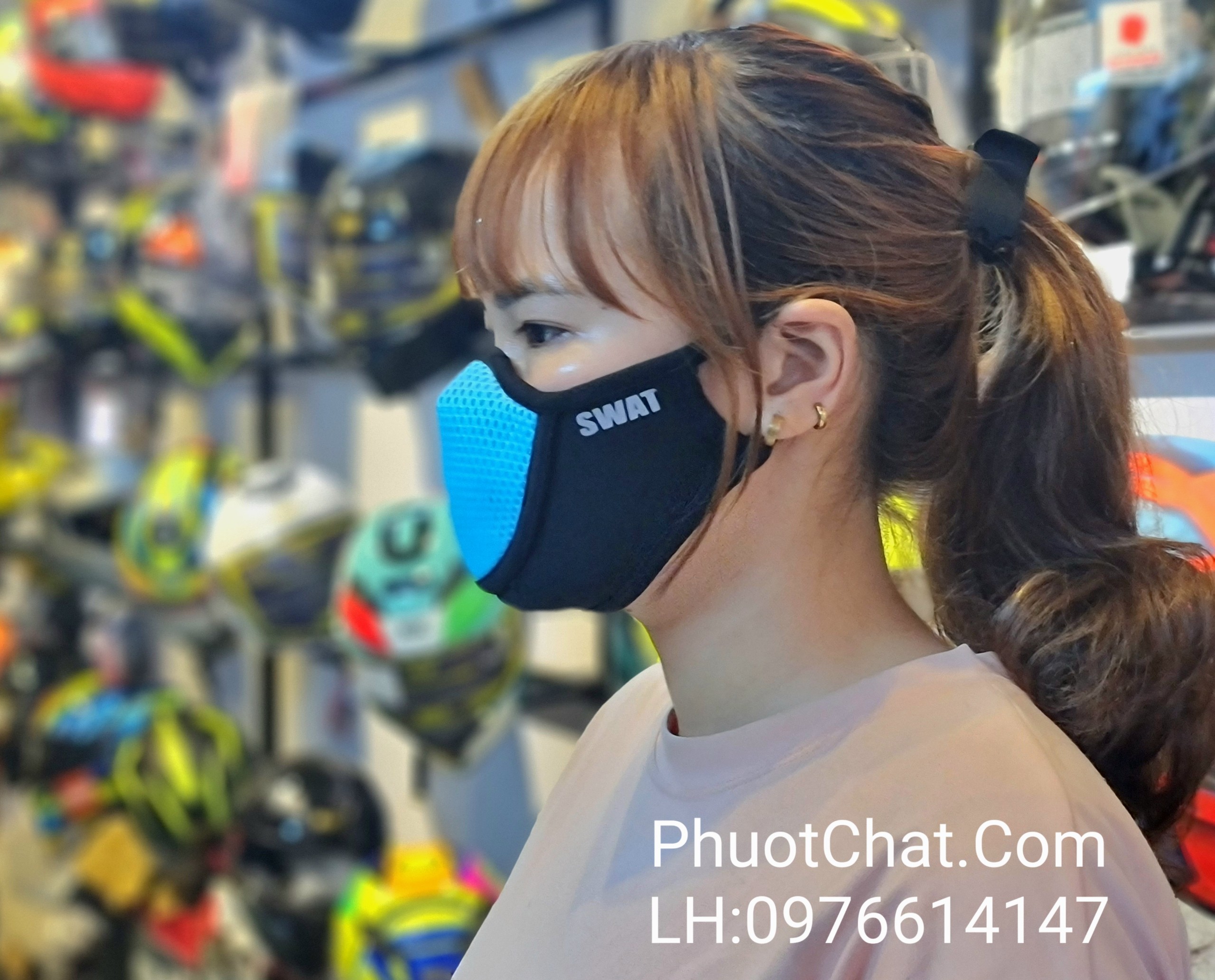 Khăn phượt SWAT X1 phối lưới chống bụi