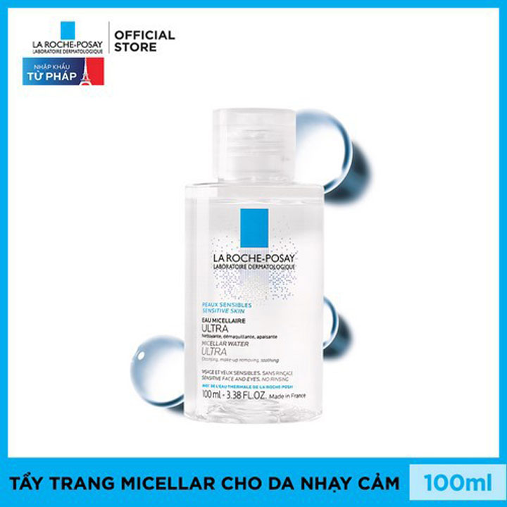 [HCM]Nước Tẩy Trang Sạch Sâu dành cho da nhạy cảm La Roche-Posay Micellar Water Ultra Sensitive Skin
