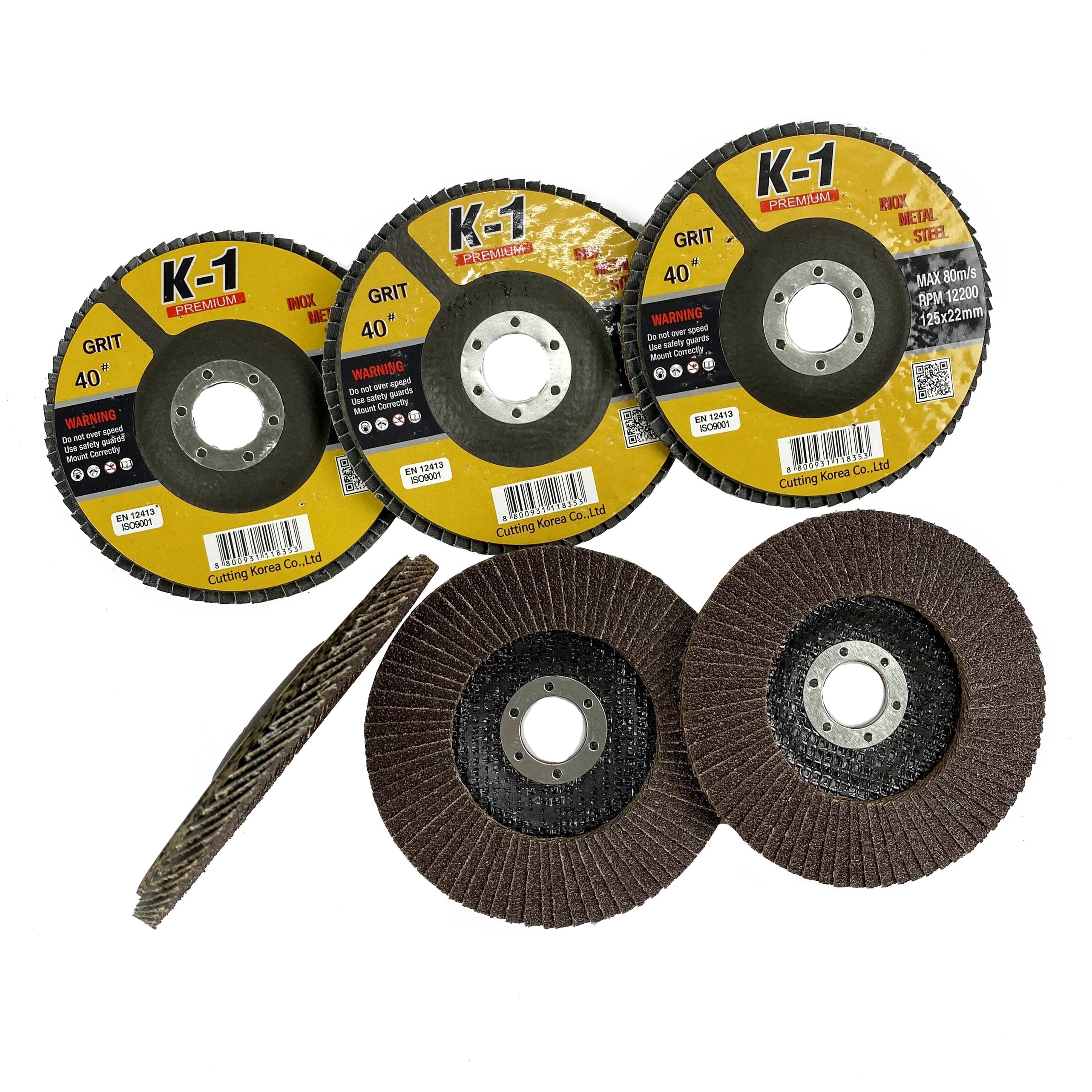 Đá nhám xếp D125 40# thương hiệu K1