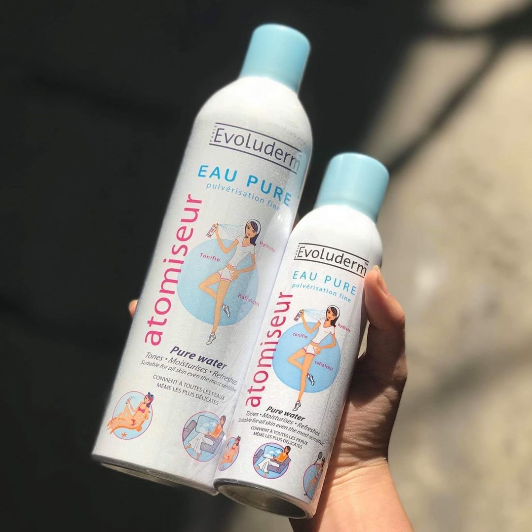 Xịt Khoáng Cấp Ẩm Làm Dịu Da Evoluderm Pháp
