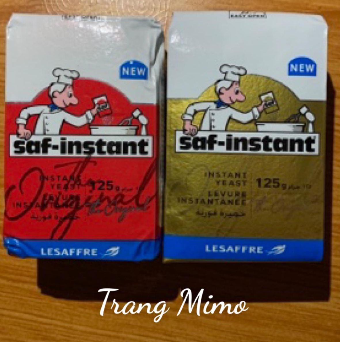 Men Instant/ Men nở đầu bếp/ Men khô làm bánh mỳ