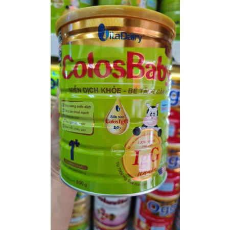 SỮA BỘT Colosbaby Gold 800gr ĐỦ SỐ CHO BÉ đủ loại (Mã Qr đầy đủ,date 2026)