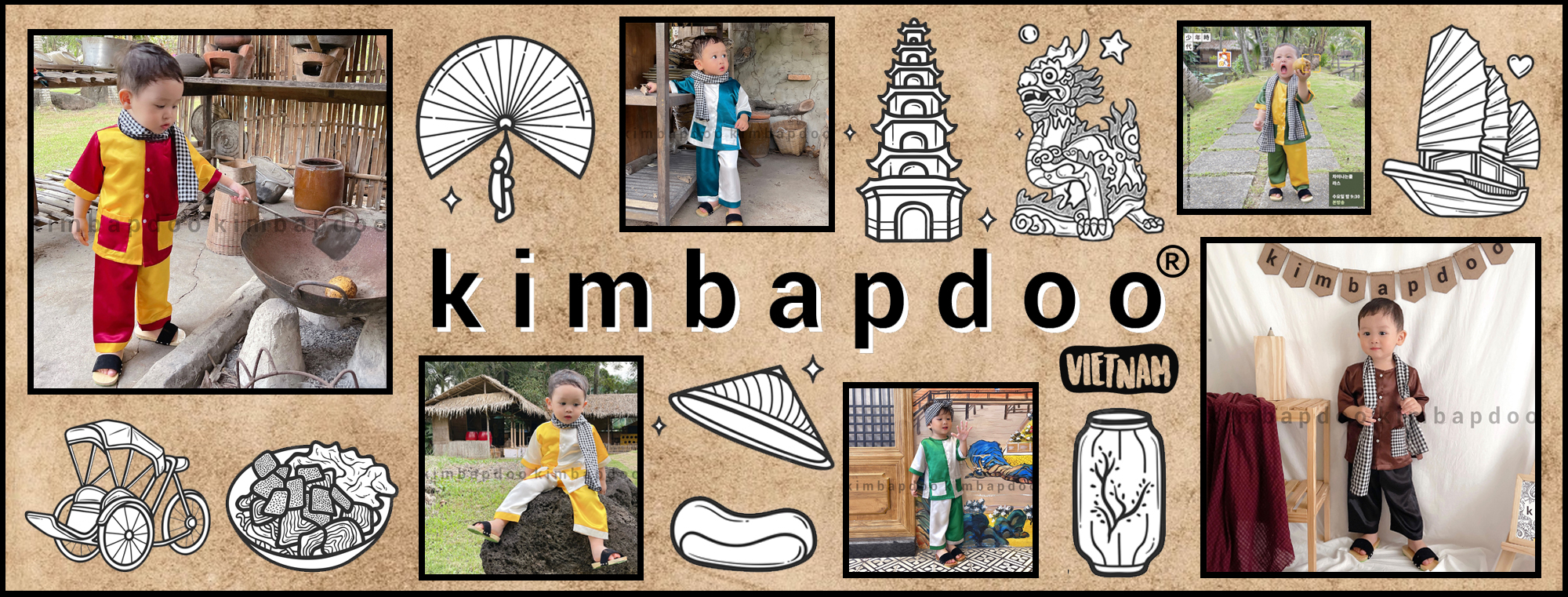 Bà ba cho bé - Bà ba ĐỎ TRẮNG (7-35kg) mềm mát cho bé đi chơi