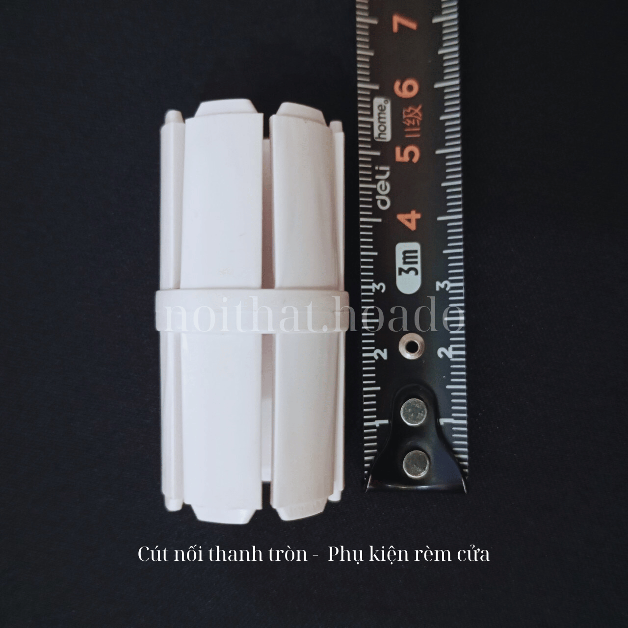 CÚT NỐI THANH TRÒN (DỤNG CỤ NỐI 2 THANH TREO) - Phụ kiện rèm cửa