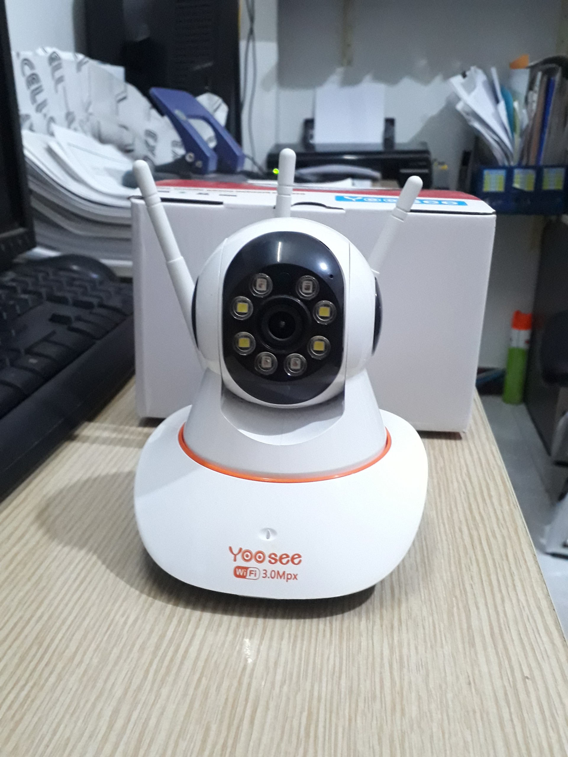 Camera Yoosee 3 Râu 8Led - Full HD - Xem Đêm Có Màu