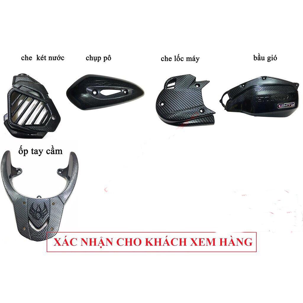 COMBO BỘ CARBON CHO SH MODE 2014-2019 GỒM 7 MÓN ARTISTAR ( NHƯ HÌNH ĐẠI DIỆN)