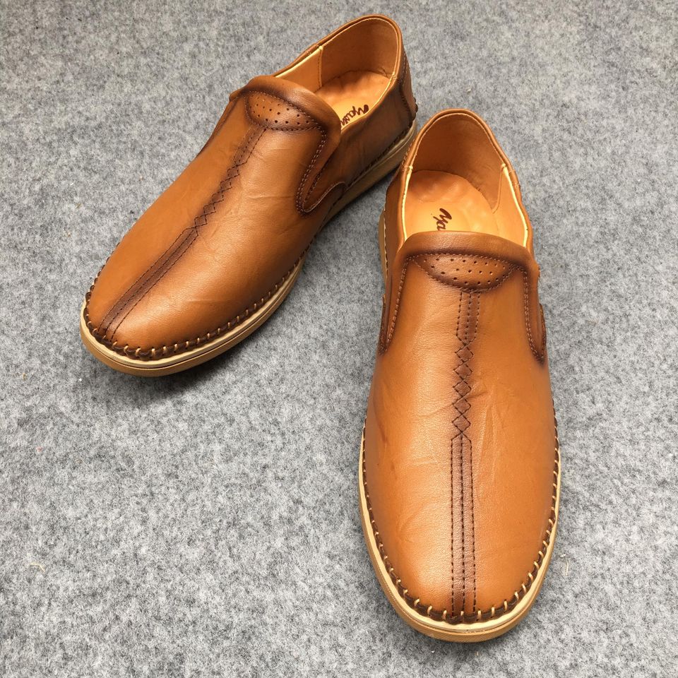 Giày da thô lười nam 66203