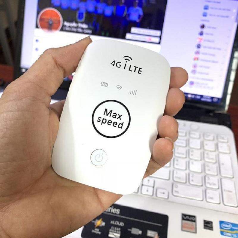 Bảng giá Bộ phát sóng wifi 4G từ sim- Cục phát wifi mini cầm tay -Phát wifi 4G LTE tốc độ cực cao 150 Mbps- Bộ phát wifi Max Speed Hàng cao cấp Nhập khẩu Phong Vũ