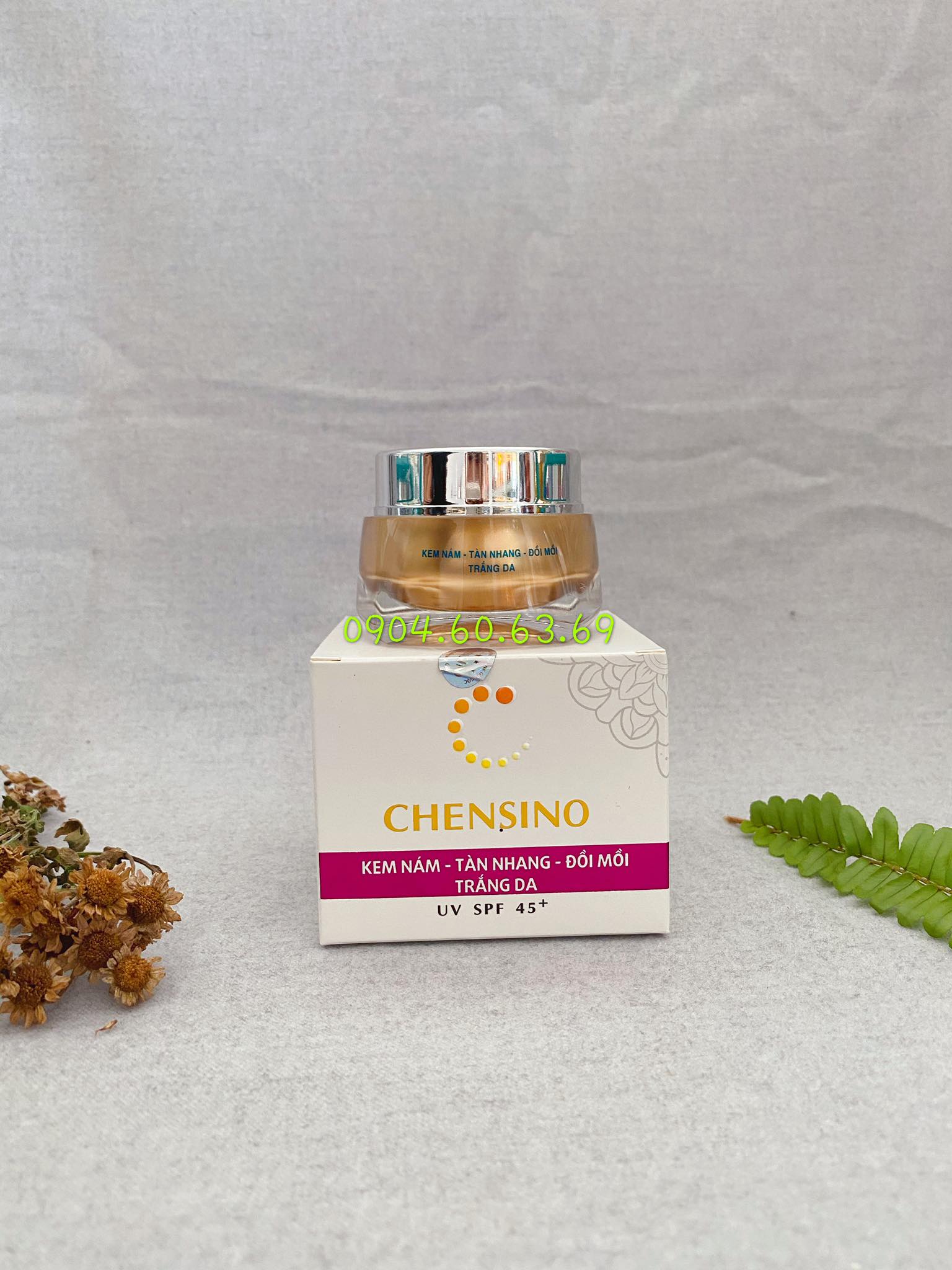 Kem Nám Tàn Nhang Đồi Mồi Trắng Da 35g CHENSINO