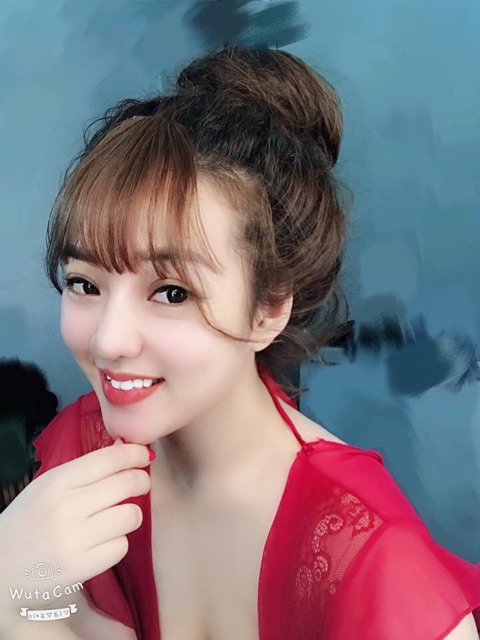 Tóc giả nữ ❤️FREESHIP❤️Tóc mái thưa có bát
