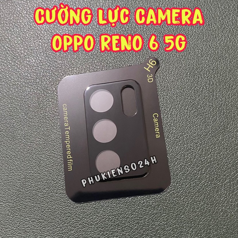 Kính cường lực camera OPPO Reno 7 7 Z Reno 8 8 z Reno 5 Reno 6 5G / Reno 6 Z 5G MÀU ĐEN loại xịn, mướt - phukienso24h