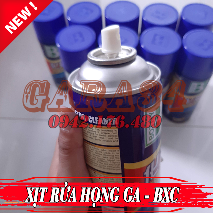 [SIÊU RẺ CHÍNH HÃNG] COMBO 12 CHAI XỊT RỬA HỌNG GA - BÌNH XĂNG CON
