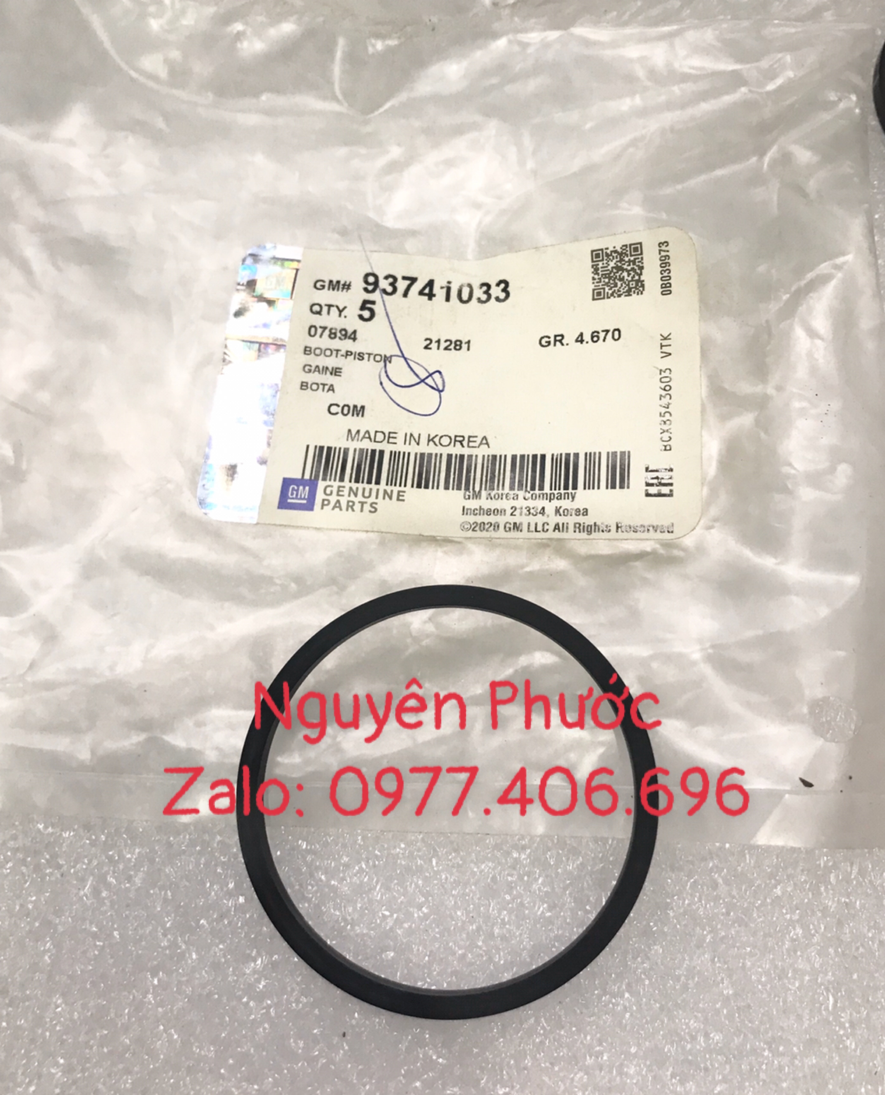 Cuppen & chụp bụi piston phanh trước / sim phốt piston heo dầu trước 48: lanos, matiz, spark 2008 , pride, cd5