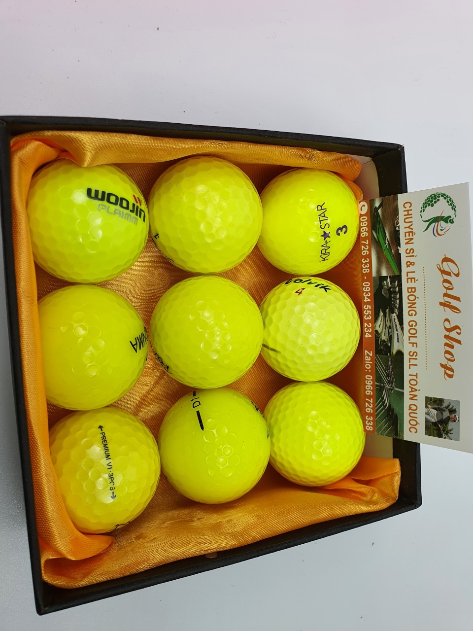 10 Quả Bóng Golf Màu .. Các Thương Hiệu..