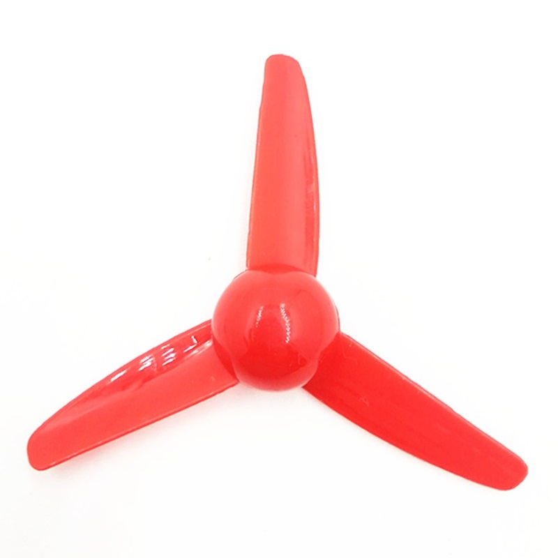 Cánh quạt 3 lá 80mm lỗ 2mm - cánh quạt mô hình diy