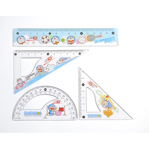 [HCM]Thước bộ nhân vật Doraemon TP-SR09/DO - điểm 10 (túi 4 cây thước) cam kết hàng đúng mô tả chất lượng đảm bảo không chứa hóa chất độc hại an toàn cho trẻ em