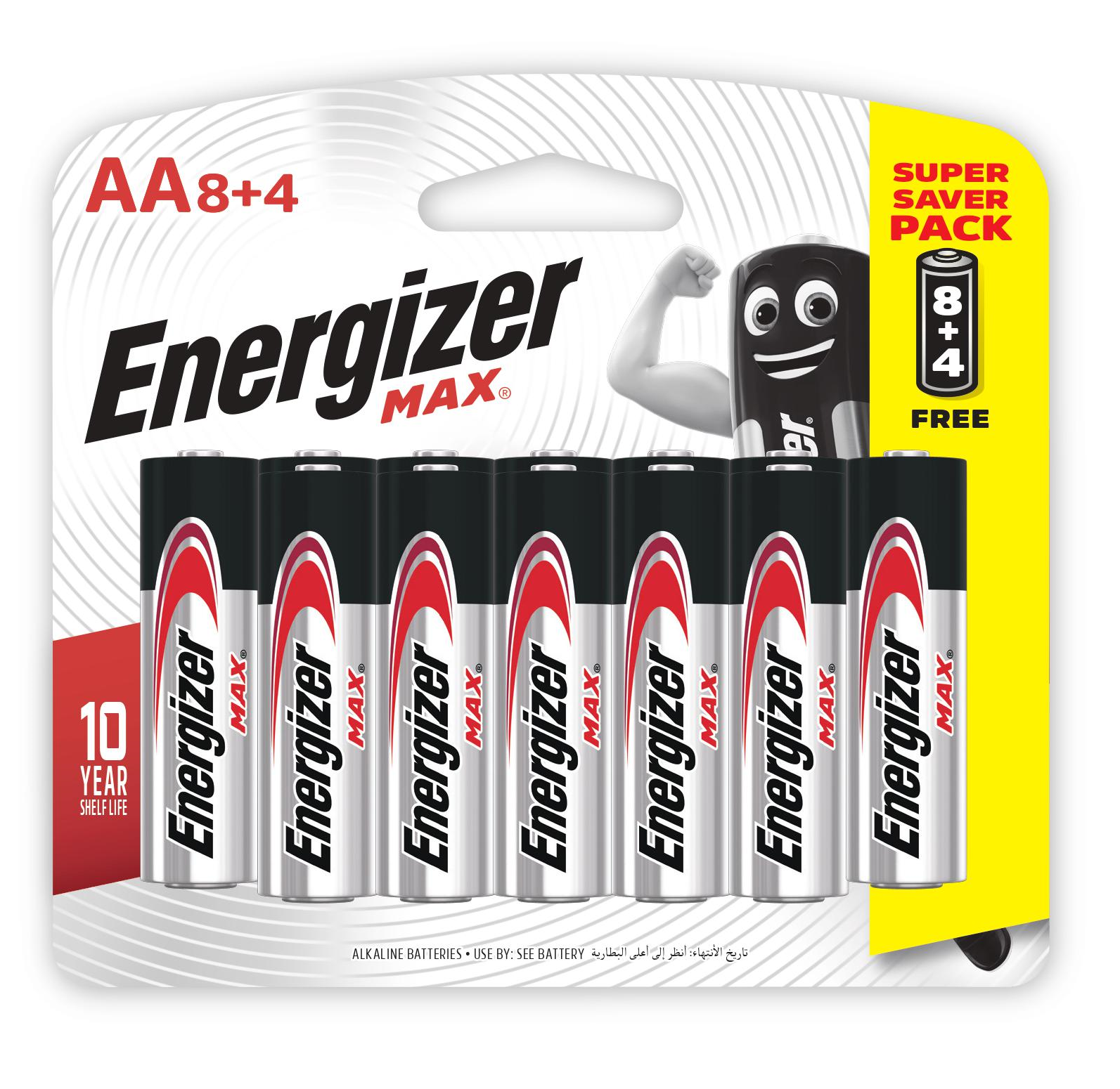 >> SO SÁNH GIÁ PIN ENERGIZER MAX AAA E92 BP8 4 VỈ 12 | Shopee Lazada Sendo Tiki | Nên mua ở đâu rẻ nhất 38 Pin Energizer Max AA E91 BP8+4, để xa tầm tay của trẻ em, pin kiềm, hiệu điện thế 1,5V, thay pin cùng lúc cùng loại