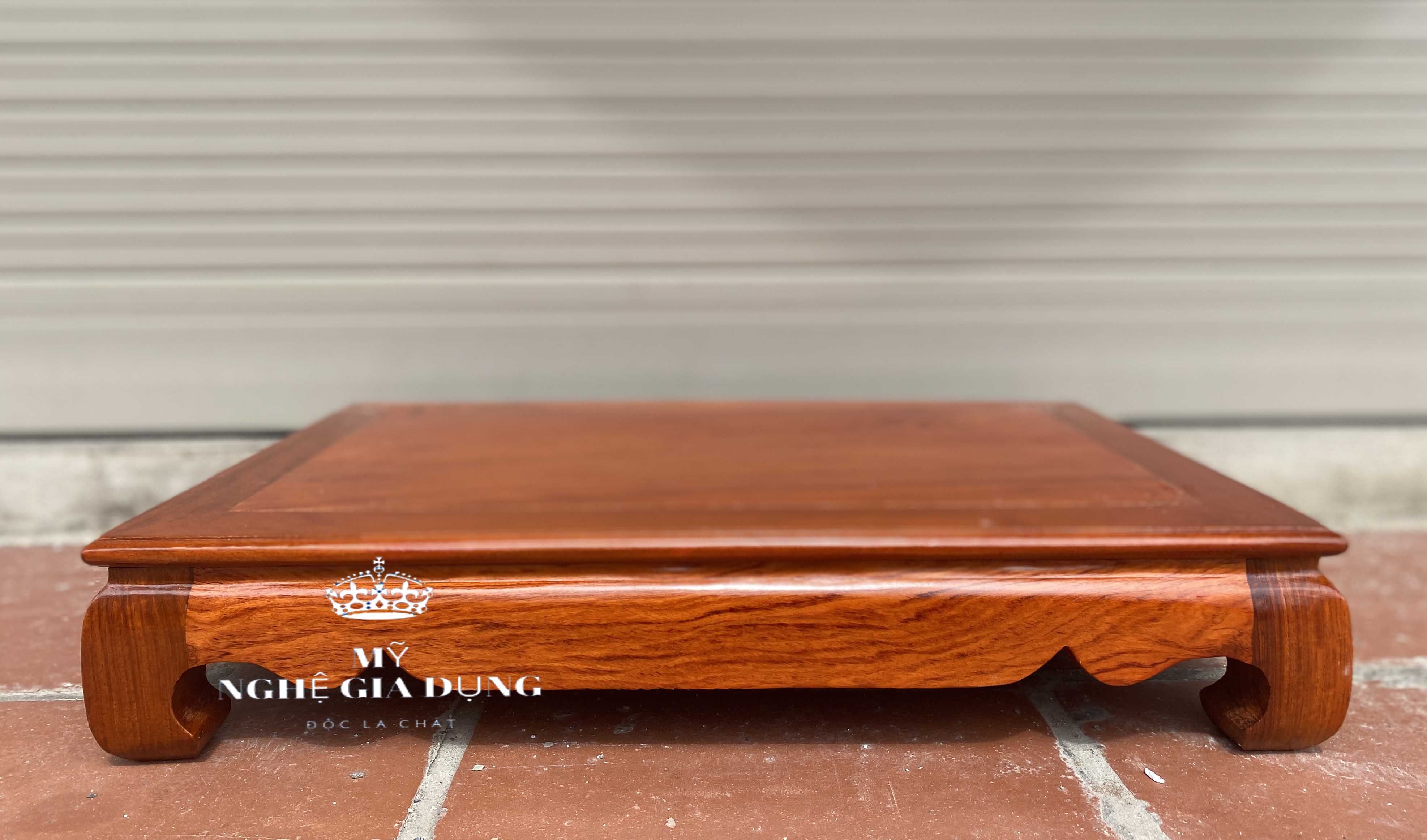 Bàn osin trơn  ,bàn cơm, bàn cafe, bàn kê đồ trơn gỗ hương