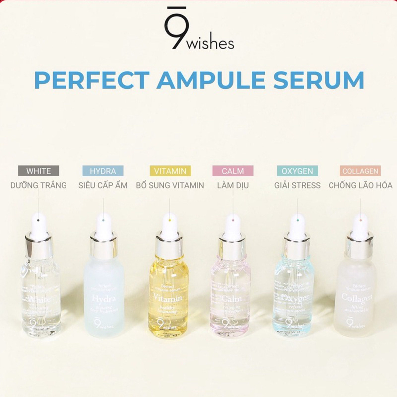 Tinh Chất Dưỡng Da 9Wishes Ampoule Serum