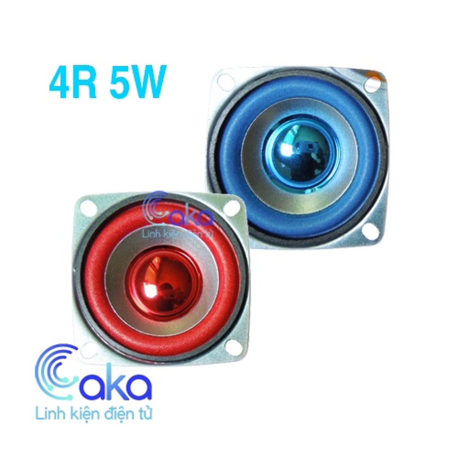 Loa 4R 5W 2inch 52mm có vành bắt vít chất lượng