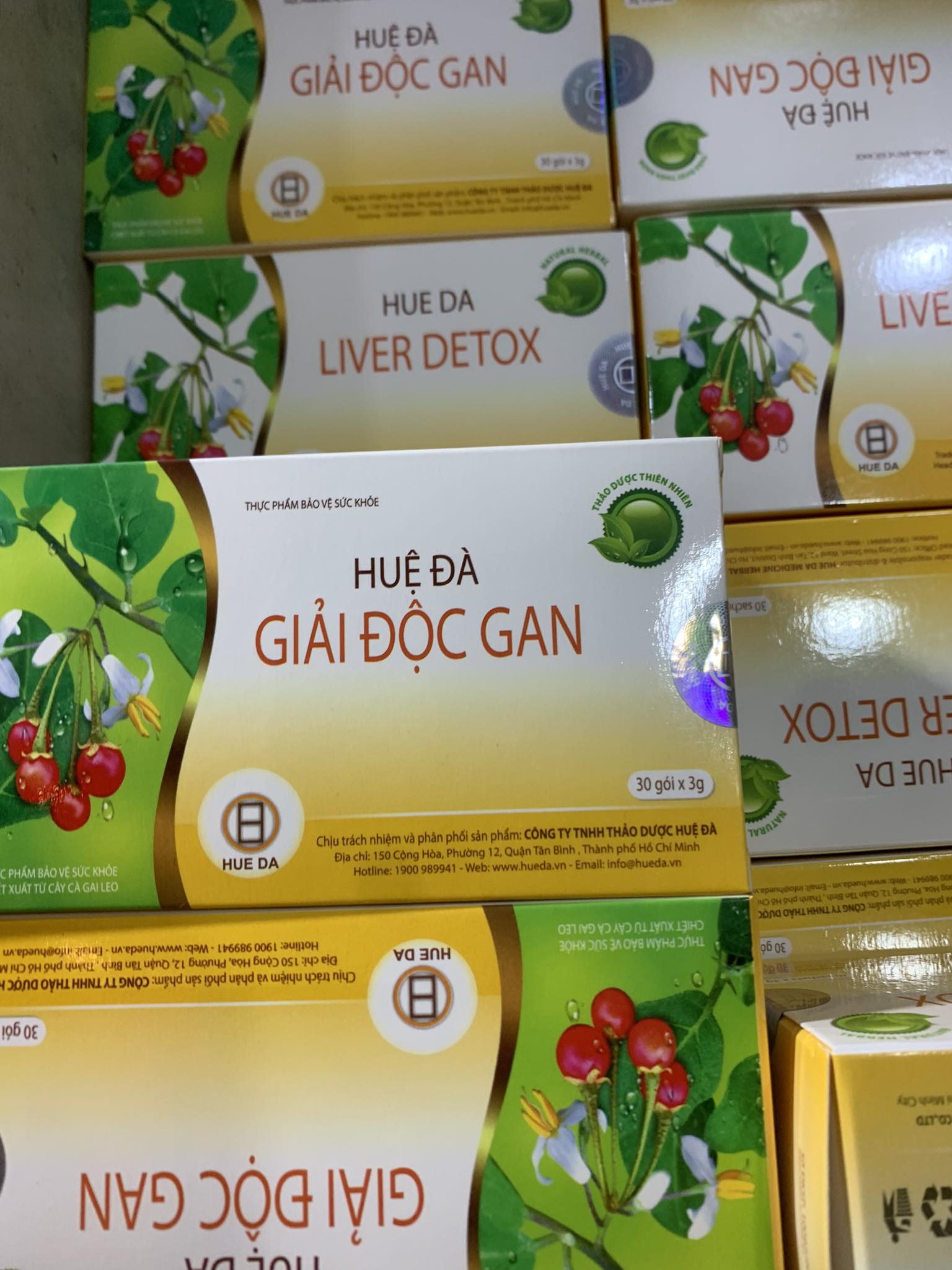 TRÀ HUỆ ĐÀ HỘP 30 GÓI